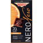 Черен шоколад NOVI Nero 70% Arancia e Mandorle 75 гр