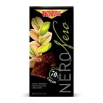 Черен шоколад NOVI Nero 70% Pistaccio 75 гр.