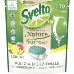 Svelto Agrumi Tutto in 1 Tabs капсули за съдомиялна – 15 бр.