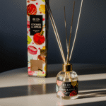 Bi-Es Home Fragrance Cookies & Apple Reed Diffuser Ароматизатор с ратанови пръчки – 250мл.