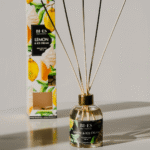 Bi-Es Home Fragrance Lemon & Ice Cream Reed Diffuser Ароматизатор с ратанови пръчки – 250мл.